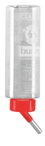 ABREUVOIR BIBERON POUR RONGEURS ET LAPINS 320 ml ABREUVOIR BIBERON POUR RONGEURS ET LAPINS 320 ml