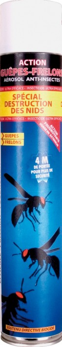 Aérosol Anti-Guêpes Anti-Frelons 750 ml Aérosol Anti-Guêpes Anti-Frelons 750 ml