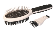 BROSSE DOUBLE FACE POUR CHIENS BROSSE DOUBLE FACE POUR CHIENS