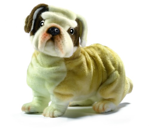 Chien Bulldog en Peluche 30 cm HANSA ANIMA Chien Bulldog en Peluche 30 cm HANSA ANIMA