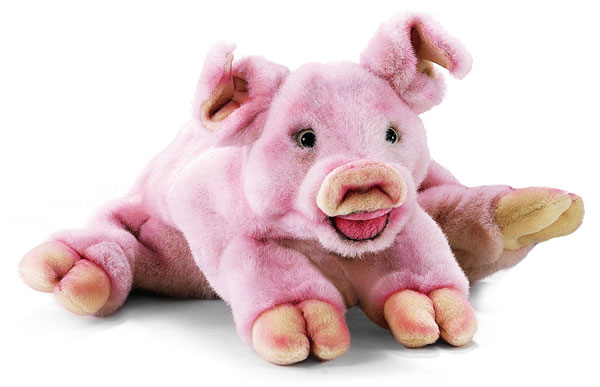 Cochon souple en Peluche 32 cm HANSA ANIMA Cochon souple en Peluche 32 cm HANSA ANIMA