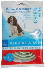COLLIER INSECTIFUGE CHIEN COLLIER INSECTIFUGE CHIEN