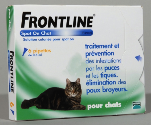 FRONTLINE SPOT ON CHAT - Pipette antiparasitaire FRONTLINE SPOT ON CHAT - Pipette antiparasitaire