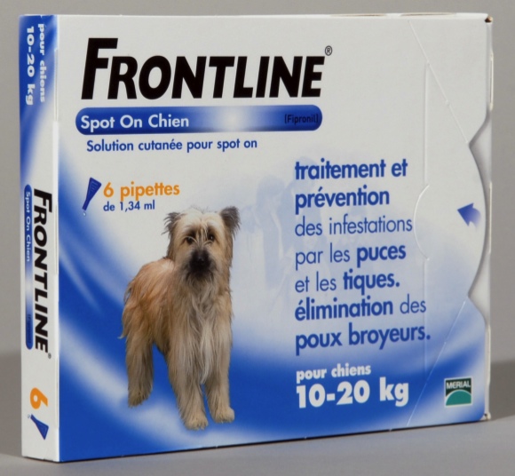 FRONTLINE SPOT ON CHIEN M (10-20 kg) - Pipette antiparasitaire