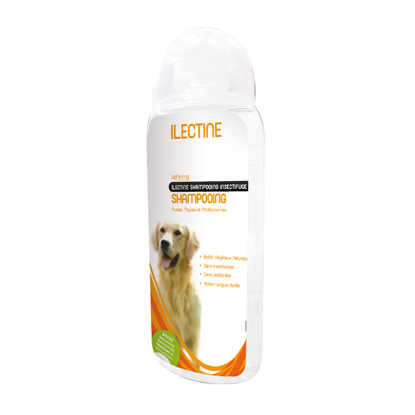 ILECTINE SHAMPOOING INSECTIFUGE pour chien ILECTINE SHAMPOOING INSECTIFUGE pour chien