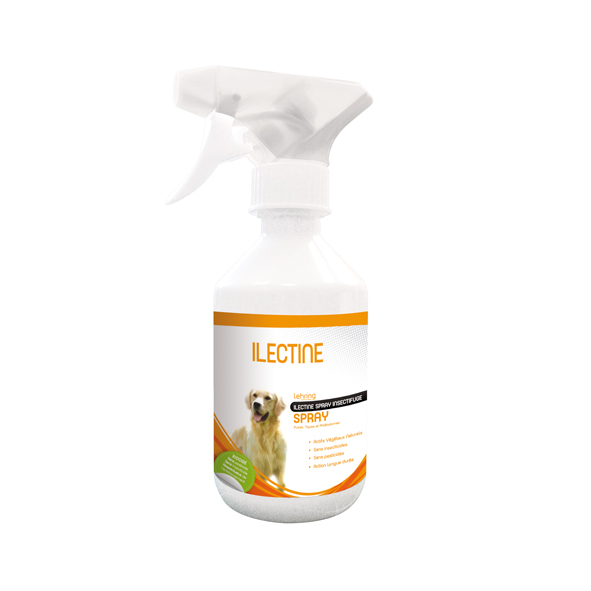 ILECTINE SPRAY INSECTIFUGE pour chiens ILECTINE SPRAY INSECTIFUGE pour chiens
