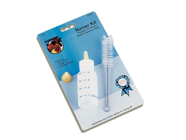KIT BIBERON GOUPILLON TETINES POUR CHIOTS ET CHATONS