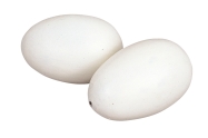 Oeuf de poule factice en argile Oeuf de poule factice en argile