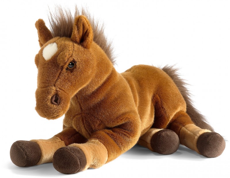Poulain en Peluche 40 cm ANIMA Poulain en Peluche 40 cm ANIMA