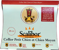 SCALIBOR Collier Antiparasitaire pour chien SCALIBOR Collier Antiparasitaire pour chien