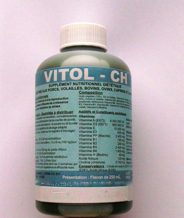 VITOL-CH Vitamines et Oligo-�l�ments