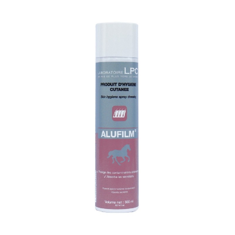 ALUFILM LPC Spray d'aluminium en poudre pour chevaux