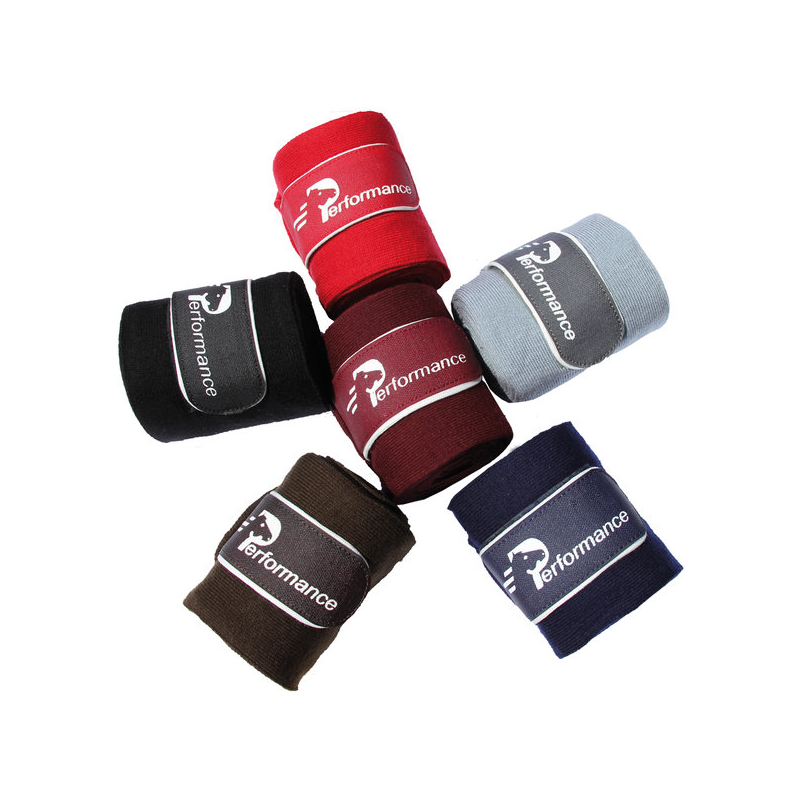 Bandes de repos PERFORMANCE pour chevaux Par 4