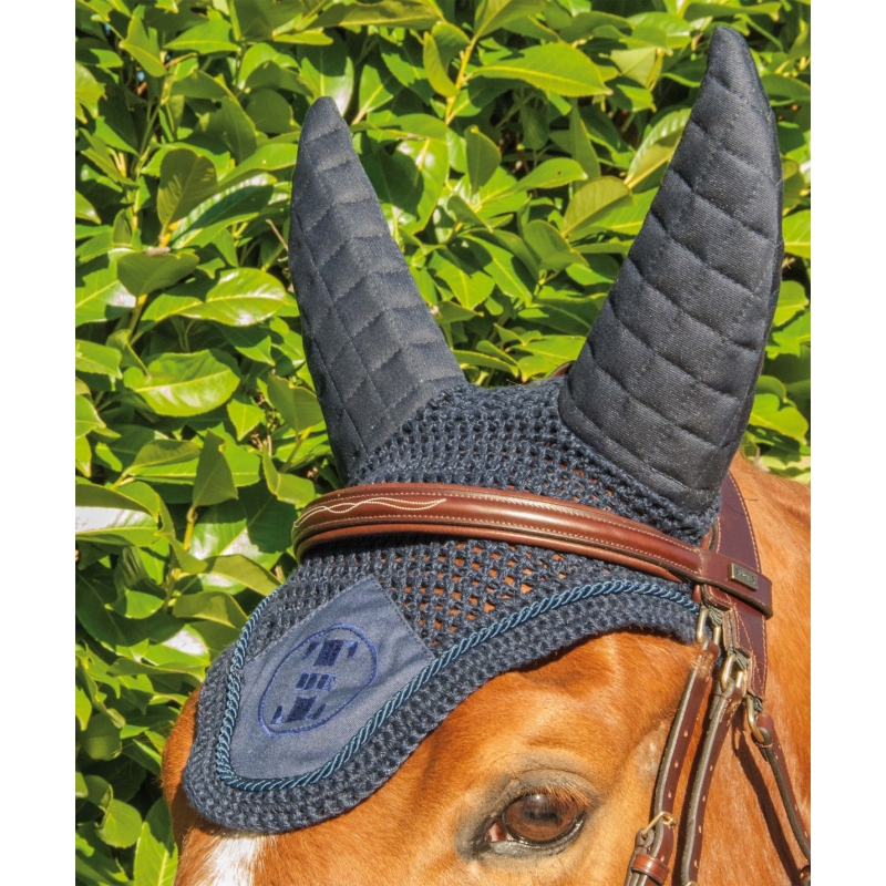 Bonnet matelass anti-bruit pour chevaux