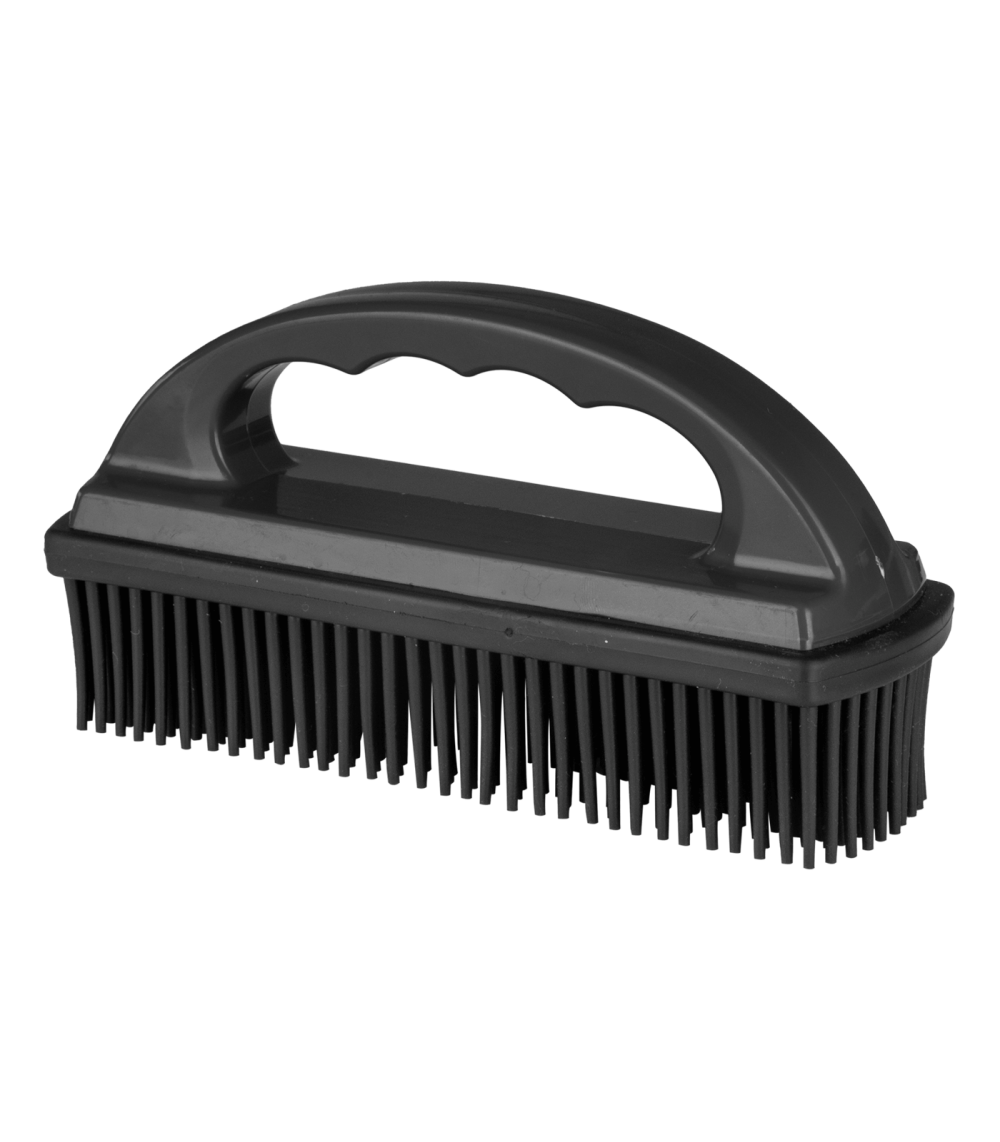 Brosse ramasse poils en caoutchouc à poignée