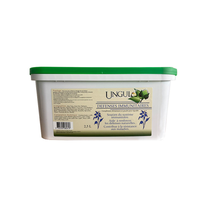 DEFENSES IMMUNITAIRES Plantes en poudre UNGULA