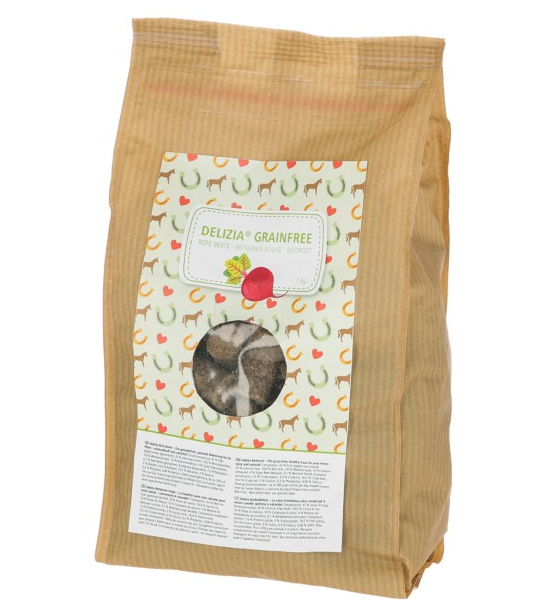 DELIZIA GRAINFREE A la Betterave Friandises sans crales par chevaux