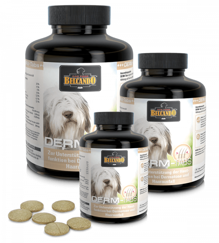 DERM TABS Complment dermatologique pour chien BELCANDO