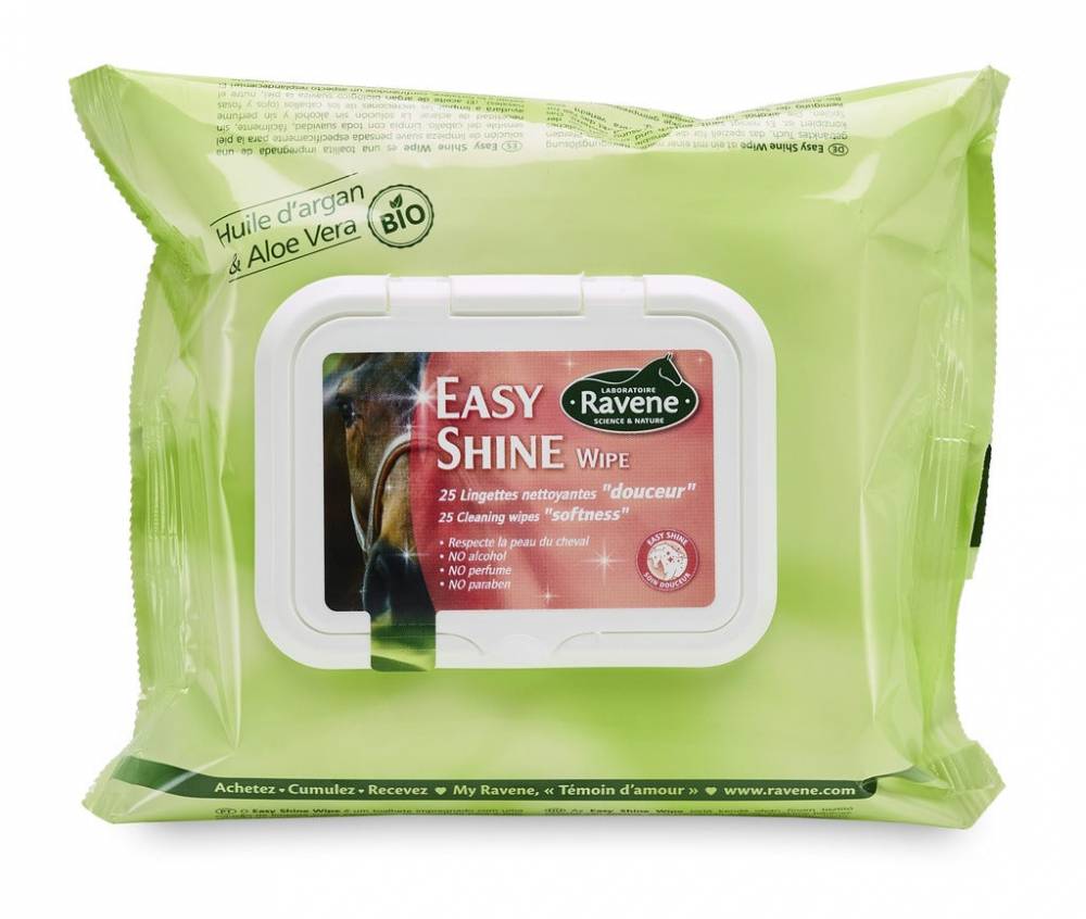 EASY SHINE WIPE Lingettes nettoyantes Chevaux