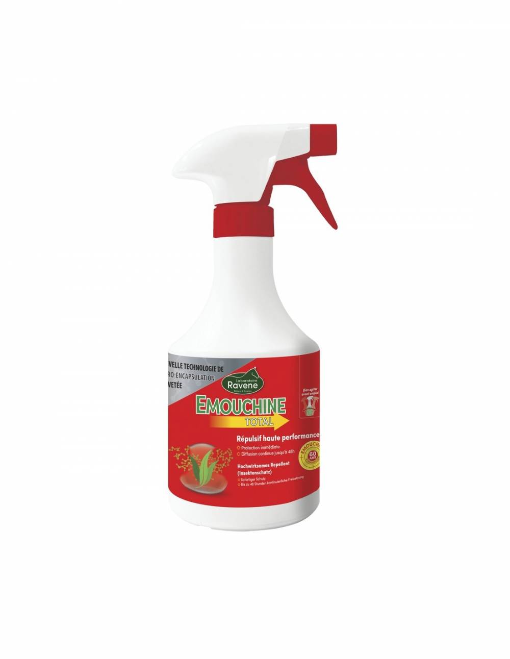 EMOUCHINE TOTAL Répulsif anti-insectes Longue Durée 