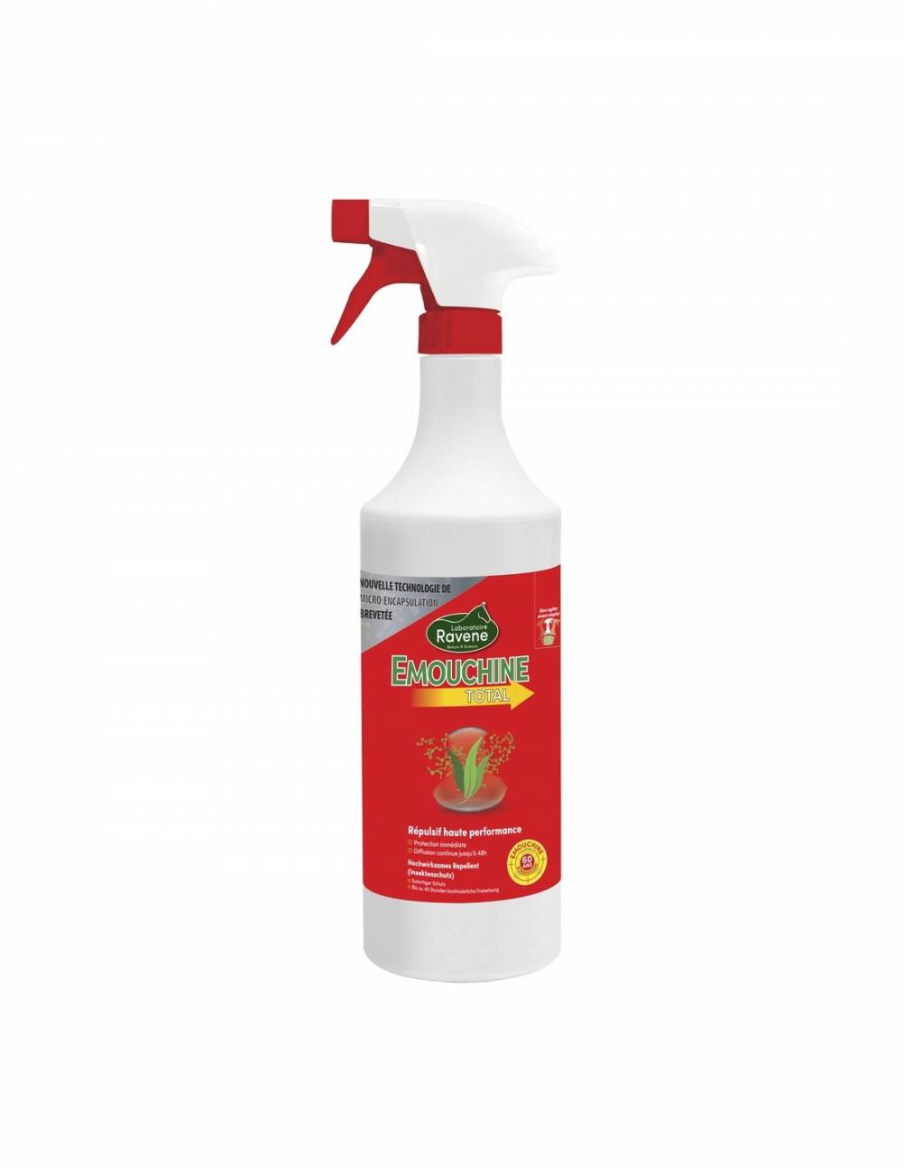 EMOUCHINE TOTAL Répulsif anti-insectes Longue Durée 