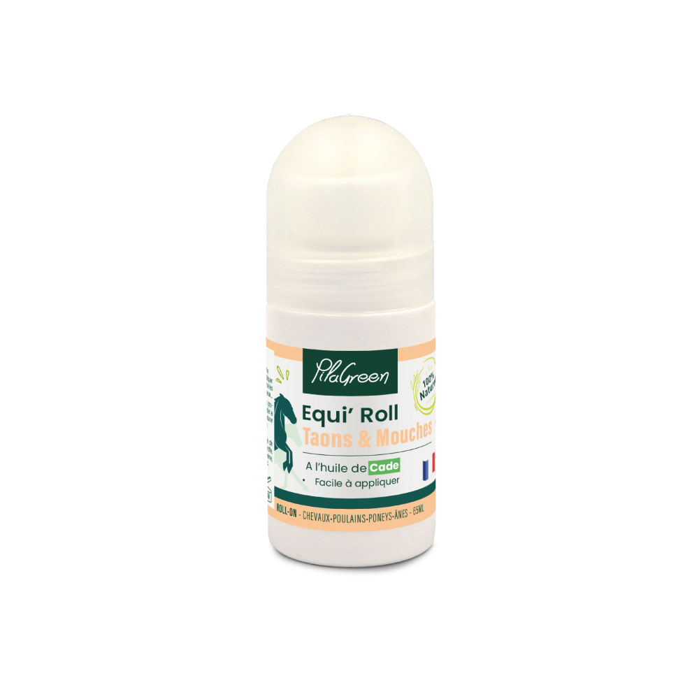 EQUI ROLL TAONS MOUCHES A L'HUILE DE CADE pour Chevaux