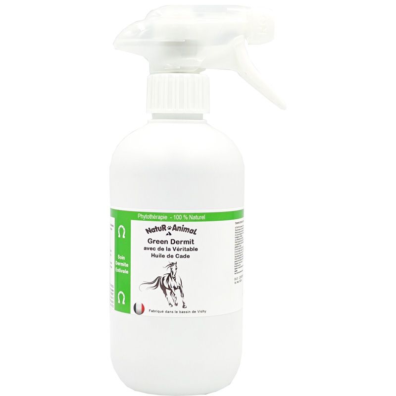 GREEN DERMIT avec de la Véritable Huile de Cade