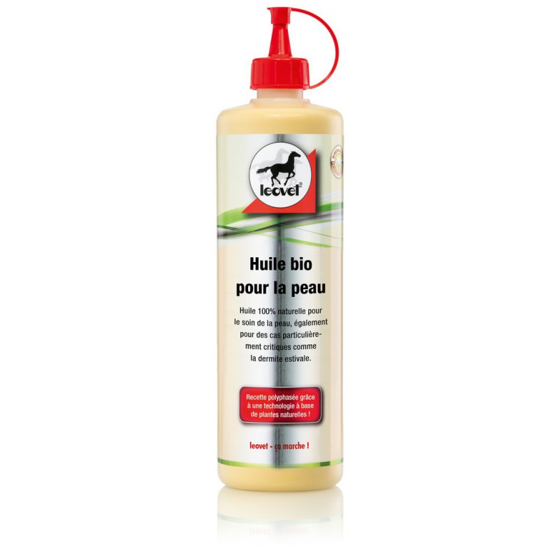 HUILE BIO POUR LA PEAU 500 ml Dermite chevaux