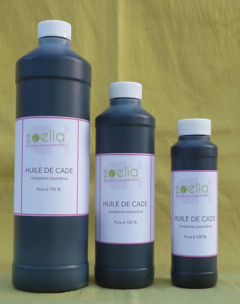 HUILE DE CADE 100 % PURE HUILE DE CADE 100 % PURE