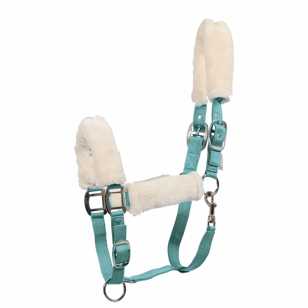 Licol FLUFFY doublé fourrure Cheval Cob Poney