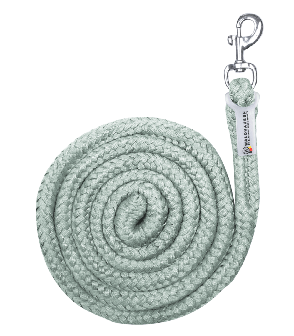 Longe d'attache tress�e Eco � mousqueton � tirette