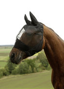 MASQUE ANTI INSECTES A FRANGES POUR CHEVAUX