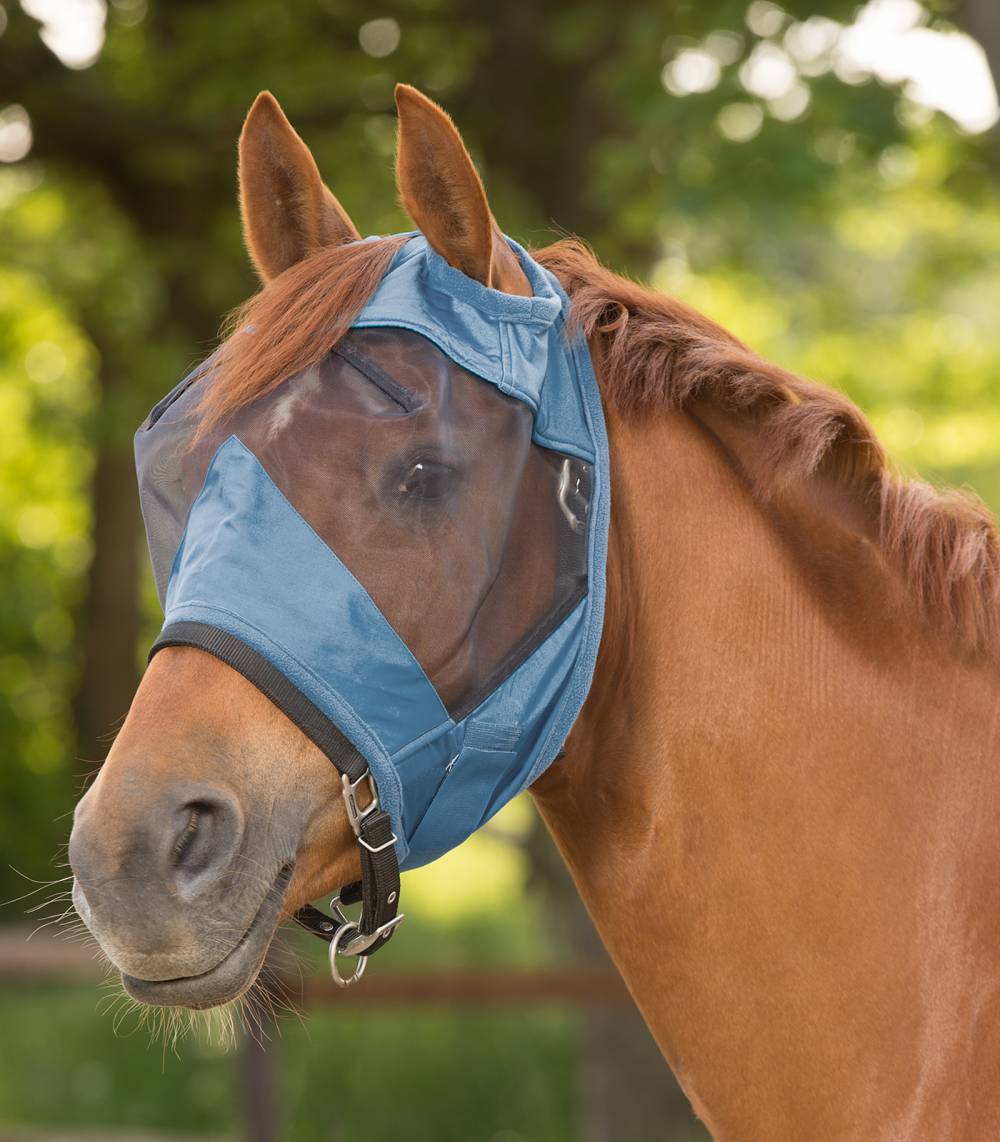 MASQUE ANTI-MOUCHES PREMIUM SANS PROTECTION D'OREILLES POUR CHEVAUX