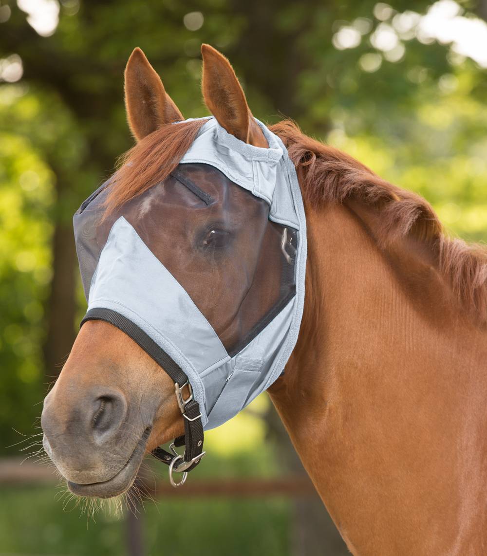 MASQUE ANTI-MOUCHES PREMIUM SANS PROTECTION D'OREILLES POUR CHEVAUX