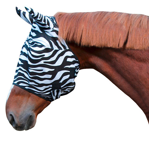 MASQUE ANTI-MOUCHES ZEBRA Motif zbre