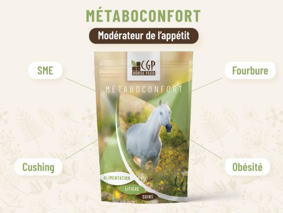 METABOCONFORT Modérateur d'appétit Chevaux SME CUSHING OBESITE METABOCONFORT Modérateur d'appétit Chevaux SME CUSHING OBESITE