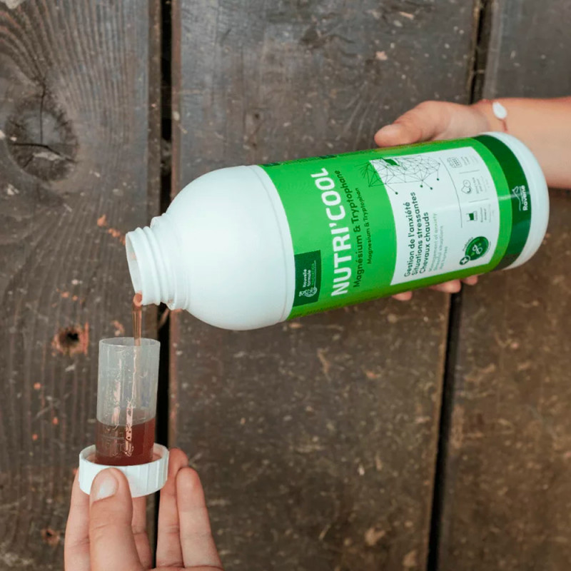 NUTRI COOL Anti-stress pour chevaux anxieux (Ex BECOOL) NUTRI COOL Anti-stress pour chevaux anxieux (Ex BECOOL)