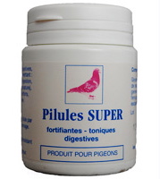 PILULES SUPER MOUREAU pour Pigeons 100 pilules