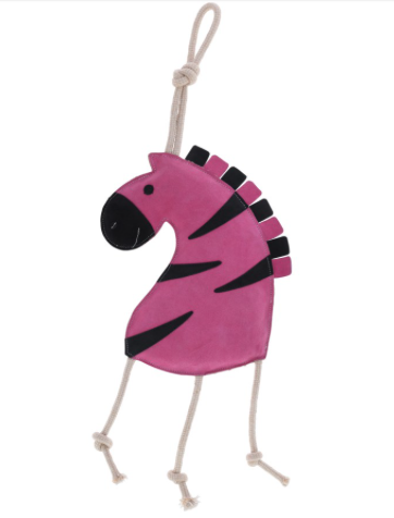 PINK ZEBRA Jouet de box pour chevaux