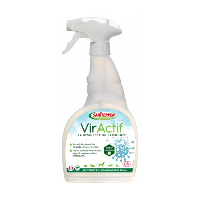 SANITERPEN VIRACTIF Spray Désinfectant Prêt à l'emploi