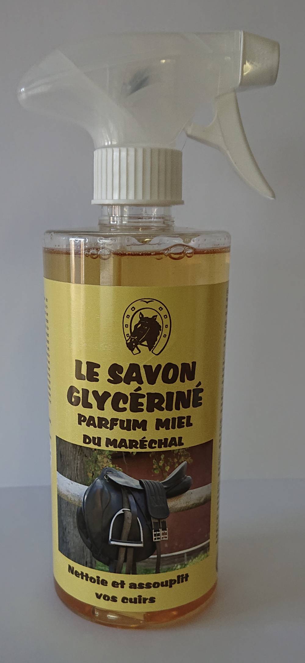 SAVON GLYCERINE LIQUIDE DU MARECHAL pour sellerie 500 ml