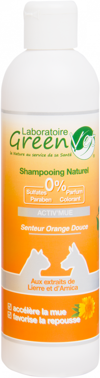 SHAMPOOING ACTIV'MUE pour chiens et chats GREENVET