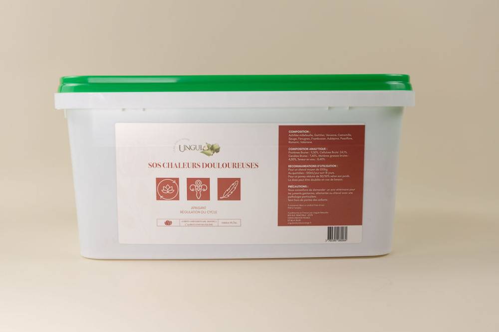 SOS CHALEURS DOULOUREUSES UNGULA M�lange de plantes pour juments