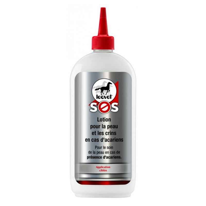 SOS LOTION PEAU ET CRINS EN CAS D'ACARIENS LEOVET