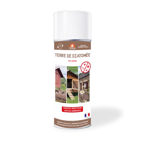 TERRE DE DIATOMEE Arosol 500 ml Poulaillers Volires