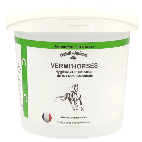 VERMI'HORSES Alternative naturelle au vermifuge pour chevaux