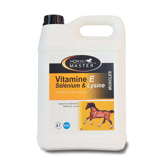 VITAMINE E SELENIUM & LYSINE en Solution pour Chevaux