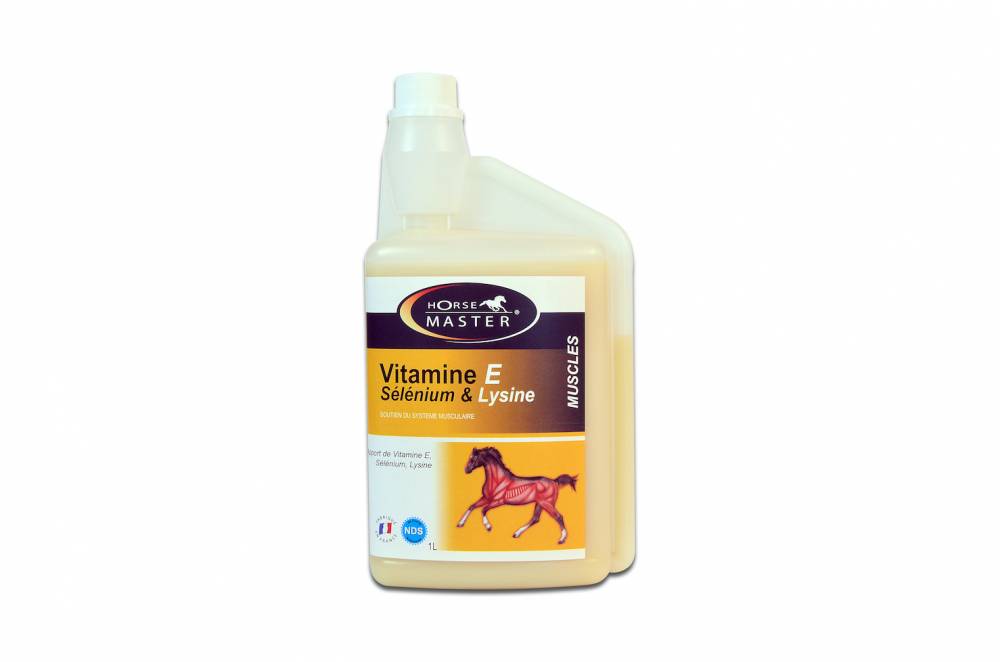 VITAMINE E SELENIUM & LYSINE en Solution pour Chevaux