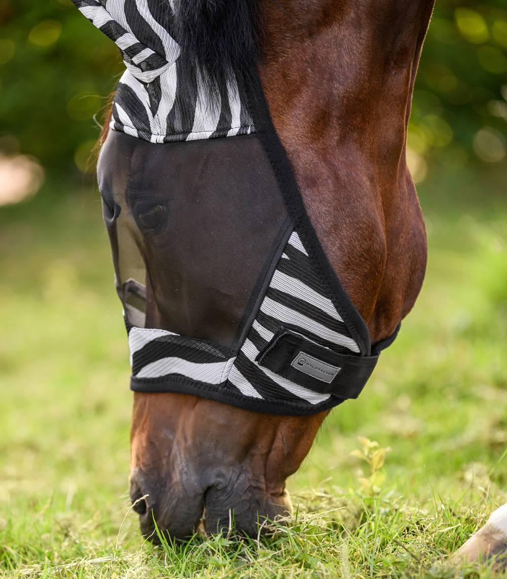 ZEBRA Masque anti-mouches Poneys Chevaux ZEBRA Masque anti-mouches Poneys Chevaux